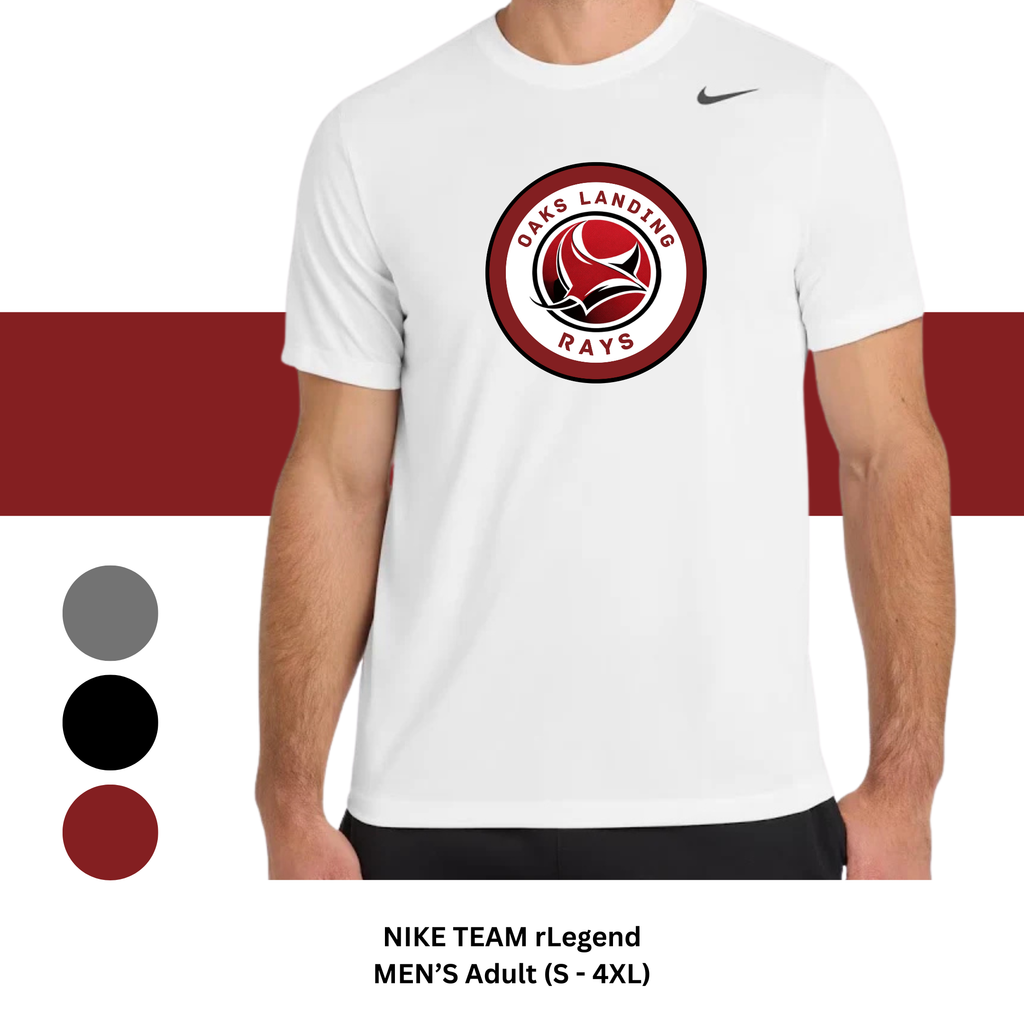 MEN'S - ADULT NIKE TEAM RLEGEND TEE  (S-4XL)