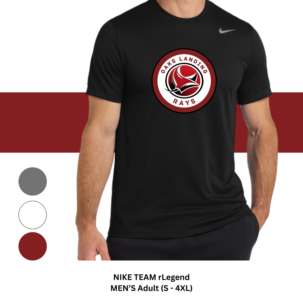 MEN'S - ADULT NIKE TEAM RLEGEND TEE  (S-4XL)