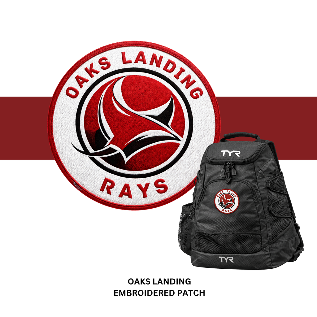 OAKS LANDING RAYS 5" PATCH  (SEW OR IRON ON)